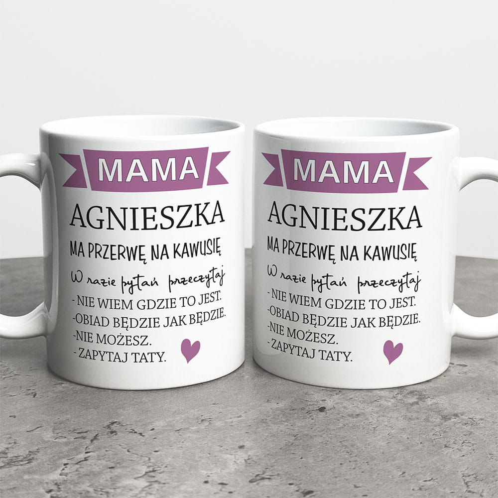 Kubek Na Dzień Mamy Z Imieniem