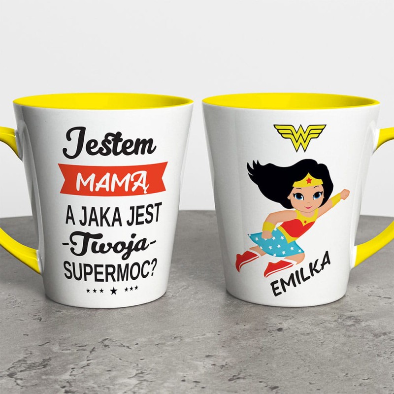 Kubek Latte Na Dzień Mamy Z Imieniem