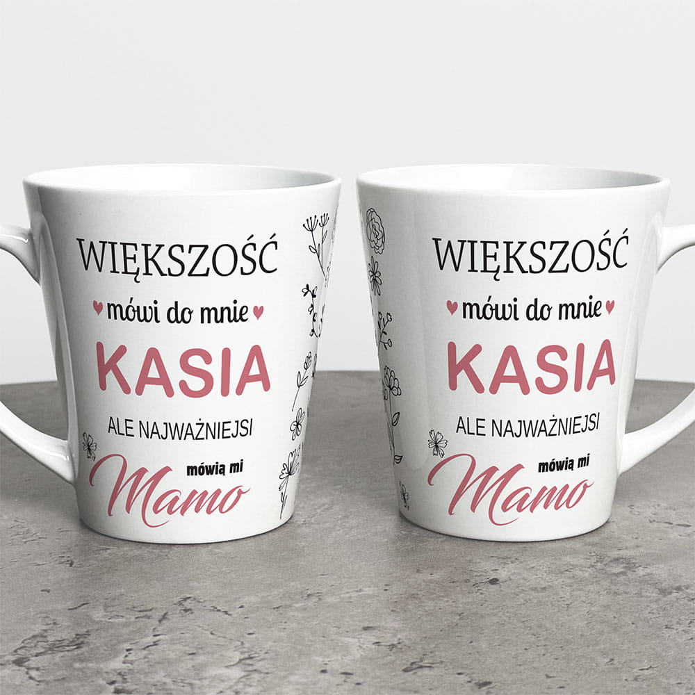 Kubek Latte Na Dzień Mamy Z Imieniem