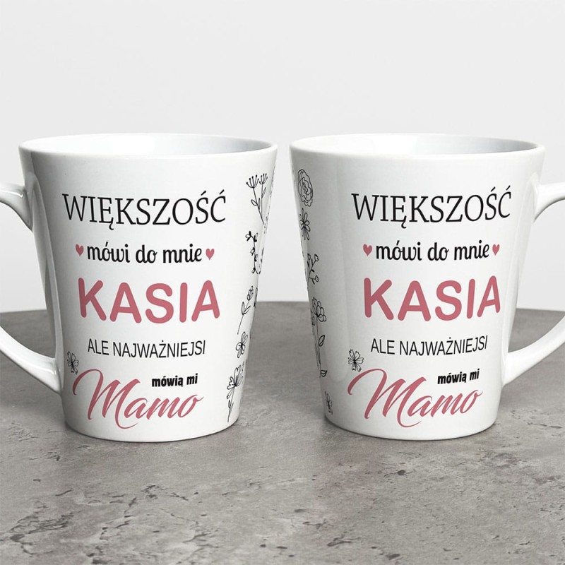 Kubek Latte Na Dzień Mamy Z Imieniem