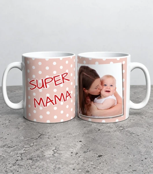 Kubek Kropki Super Mama – miniatura 1000 × 1134