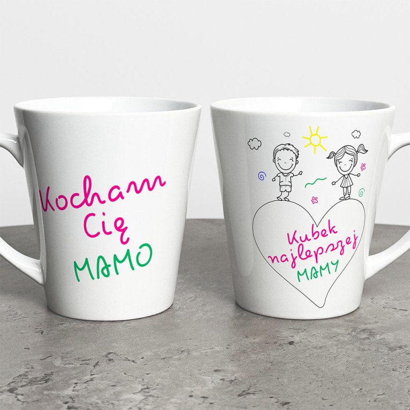 Kubek Latte Dla Mamy Kocham Cie Mamo