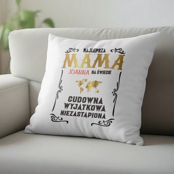 Poduszka Na Dzień Mamy Z Imieniem