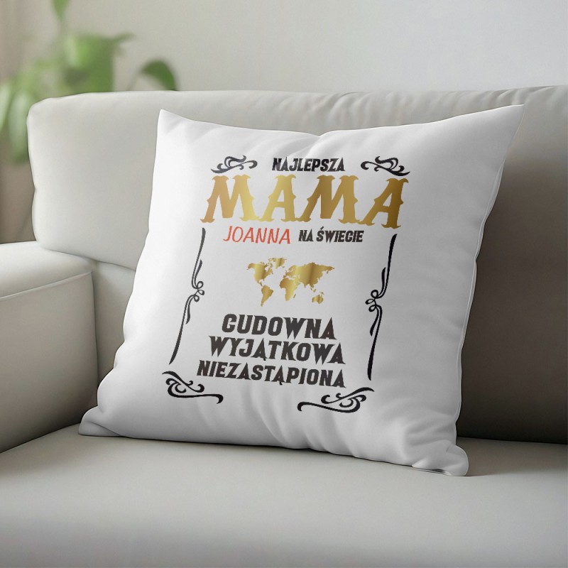 Poduszka Na Dzień Mamy Z Imieniem