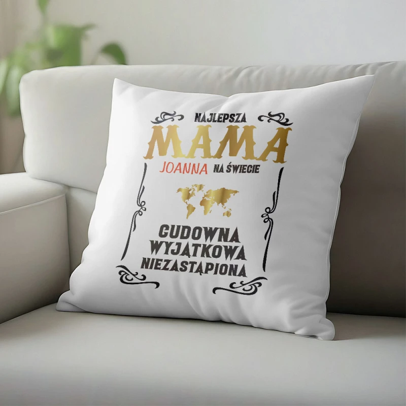 Poduszka Na Dzień Mamy Z Imieniem