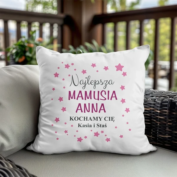 Poduszka Na Dzień Mamy Z Imieniem