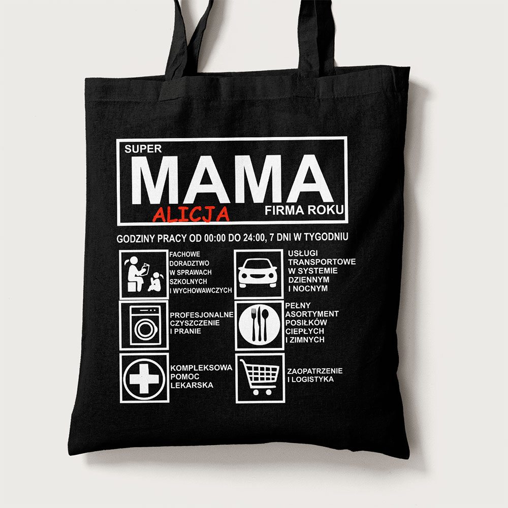 Torba Na Dzień Mamy Z Imieniem