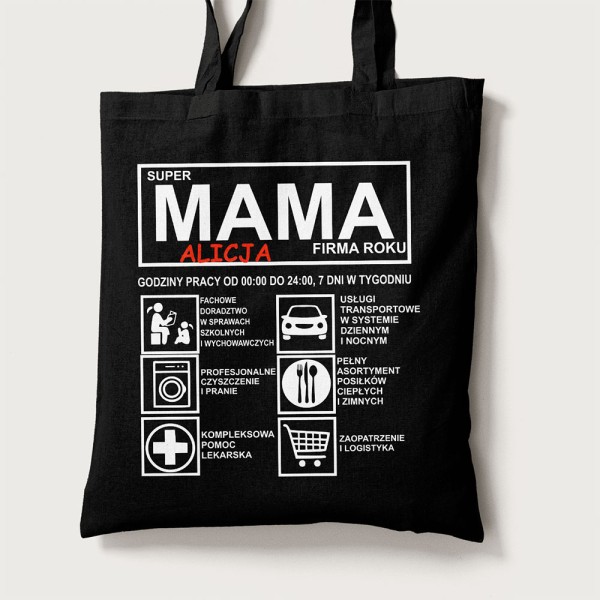 Torba Na Dzień Mamy Z Imieniem