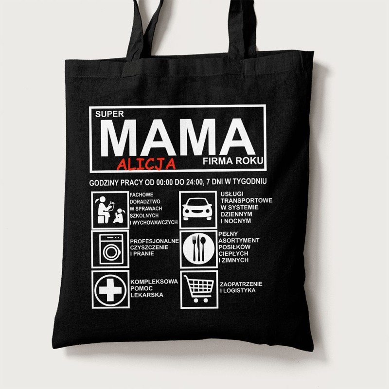 Torba Na Dzień Mamy Z Imieniem