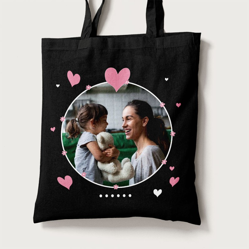 Torba Na Dzień Mamy Ze Zdjęciem i Imieniem