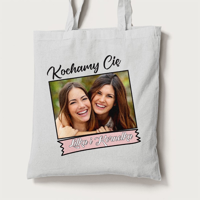 Torba Na Dzień Mamy Ze Zdjęciem i Imieniem