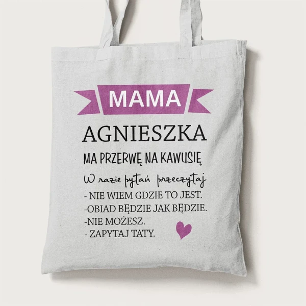 Torba Na Dzień Mamy Z Imieniem