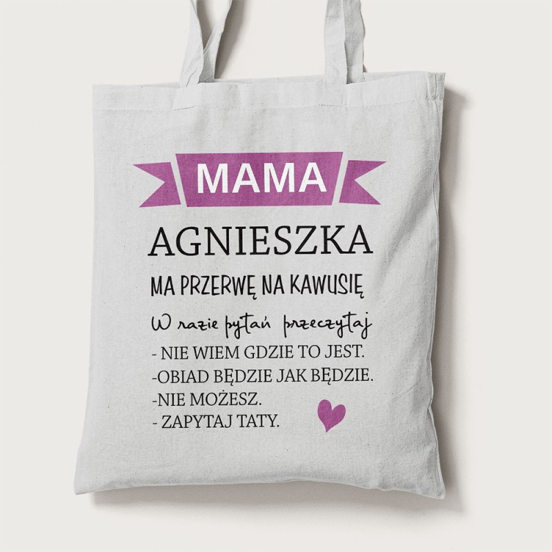 Torba Na Dzień Mamy Z Imieniem