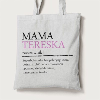 Torba Na Dzień Mamy Z Imieniem