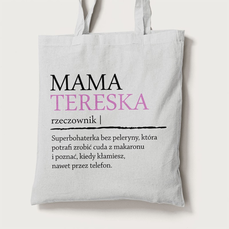 Torba Na Dzień Mamy Z Imieniem