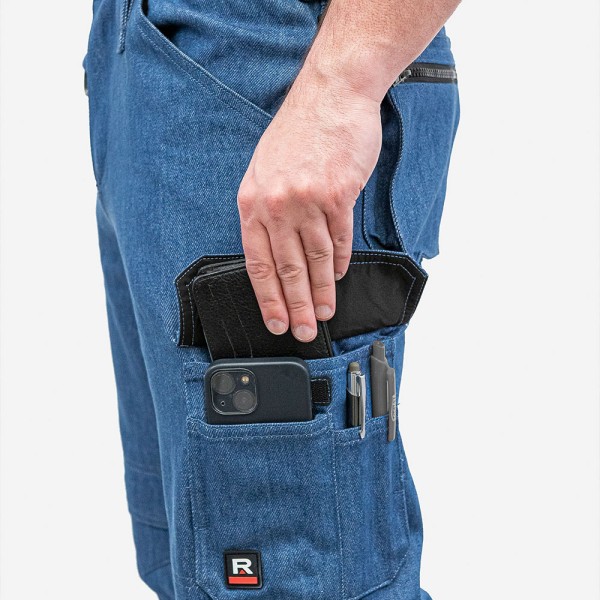 Spodnie Męskie Robocze Vertex Jeans z Własnym Nadrukiem