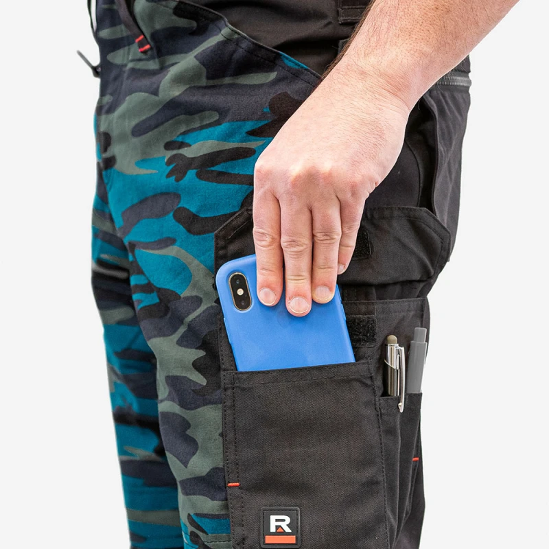 Spodnie Męskie Robocze Vertex Camo z Własnym Nadrukiem