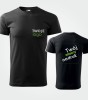 Koszulka Męska T-shirt z Własnym Nadrukiem 160g - Basic
