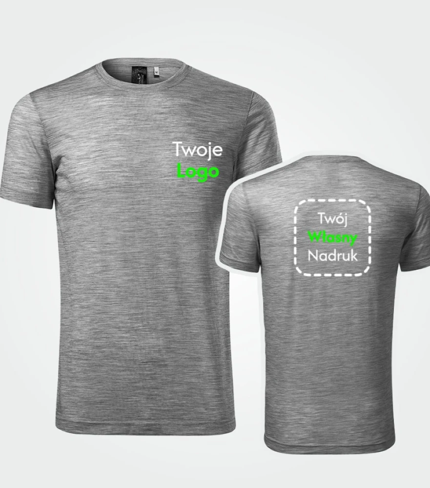 Koszulka tshirt z nadrukiem firmowym