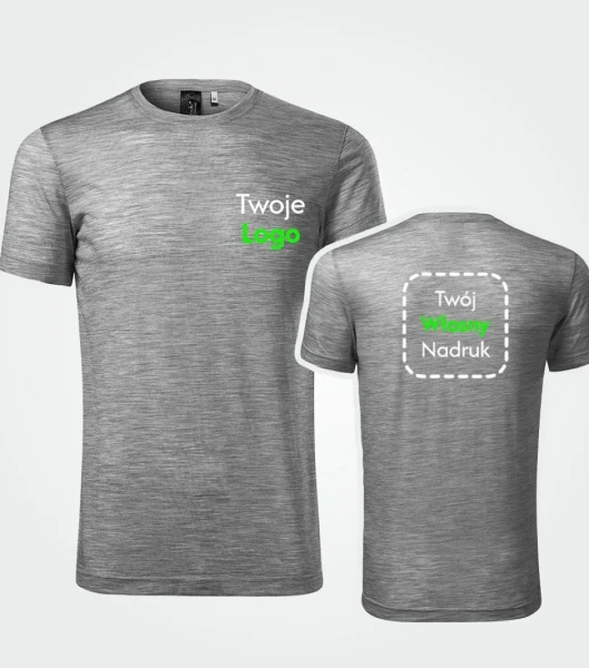 Koszulka tshirt z nadrukiem firmowym