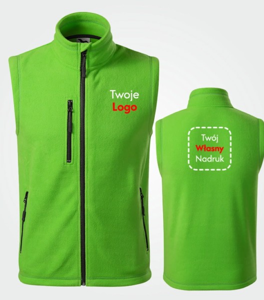 Kamizelka Polarowa Exit Unisex Z Własnym Nadrukiem