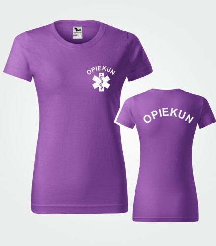 Koszulka Damska Opiekun 160g - Basic