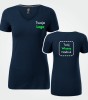 Koszulka Damska Action V-neck Z Własnym Nadrukiem