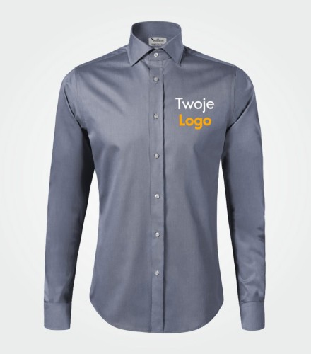 Koszula Męska Długi Rękaw z Własnym Nadrukiem 130g – Journey