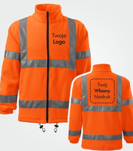 Polar Unisex z Własnym Nadrukiem 280g – HV Fleece Jacket