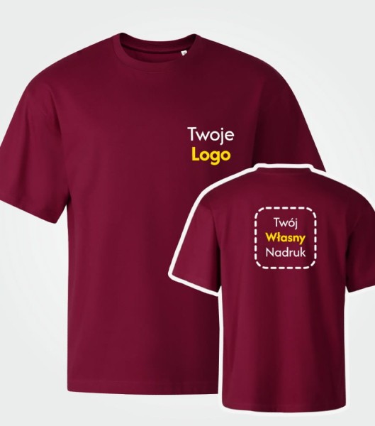 Koszulka Unisex Stage Z Własnym Nadrukiem