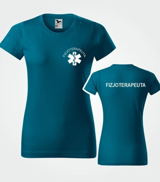 Koszulka Damska Fizjoterapeuta 160g - Basic