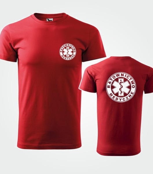 Koszulka Męska Medyczna Ratownictwo Medyczne