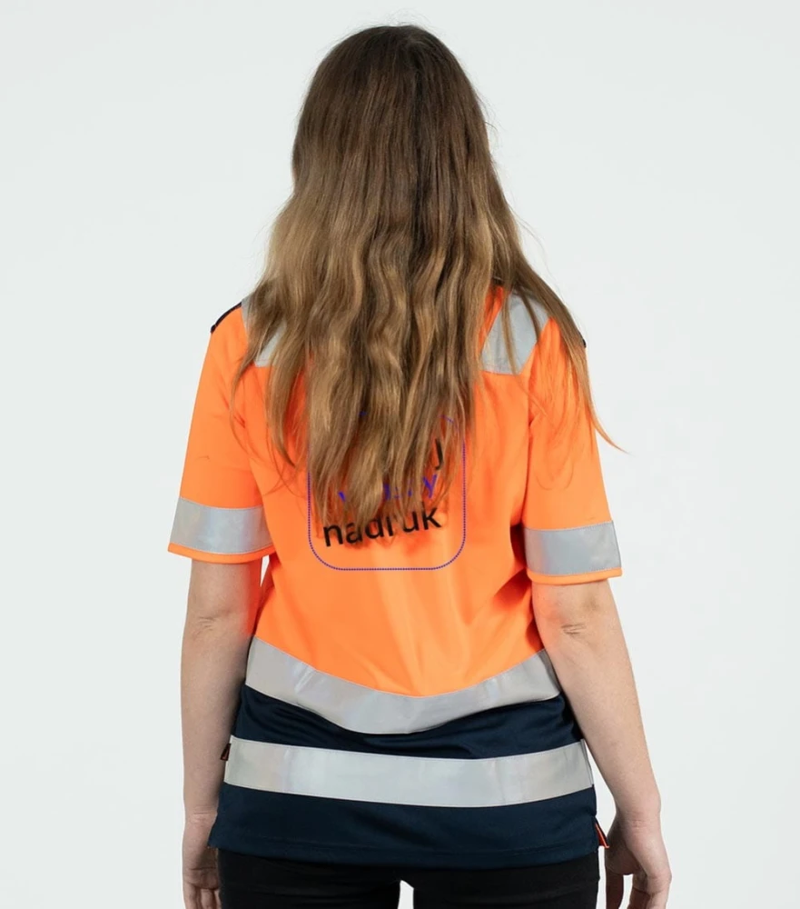 Koszulka Unisex T-shirt Odblaskowa Z Własnym Nadrukiem