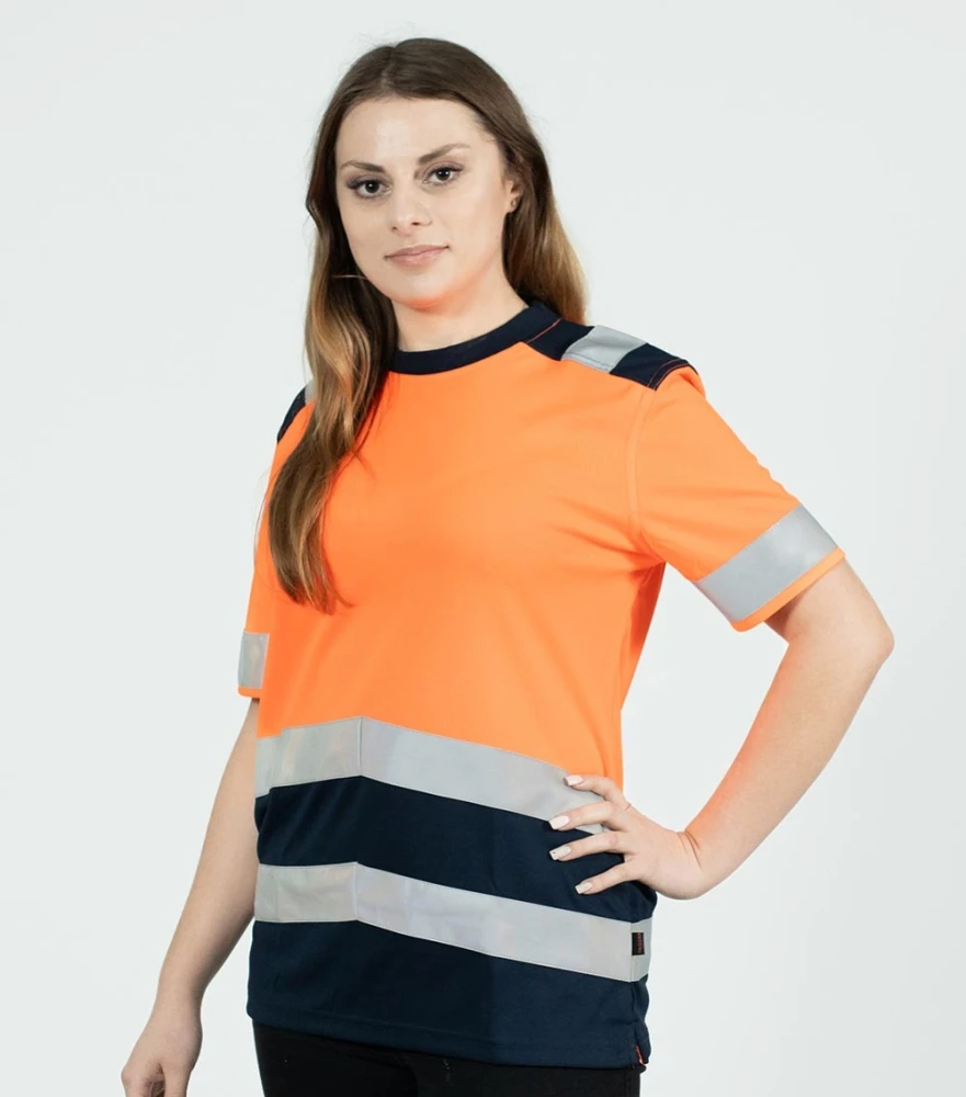 Koszulka Unisex T-shirt Odblaskowa Z Własnym Nadrukiem