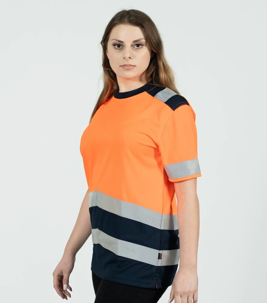 Koszulka Unisex T-shirt Odblaskowa Z Własnym Nadrukiem