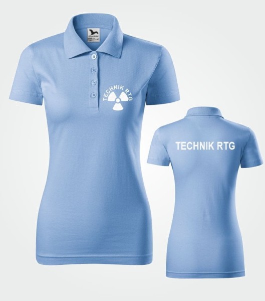 Koszulka Damska Medyczna Polo Technik RTG