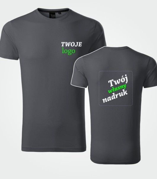 Koszulka Męska T-shirt Exclusive Z Własnym Nadrukiem