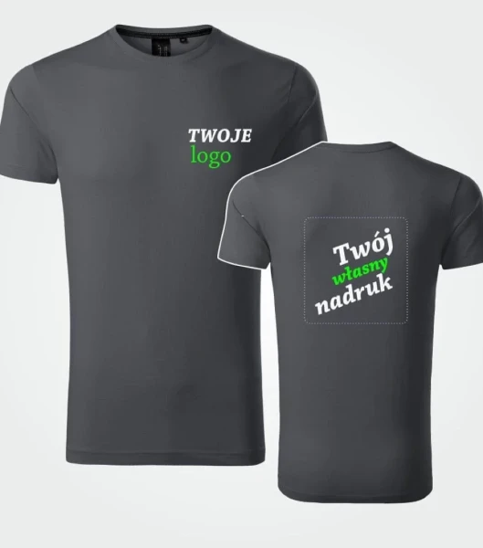 Koszulka Męska T-shirt Exclusive Z Własnym Nadrukiem