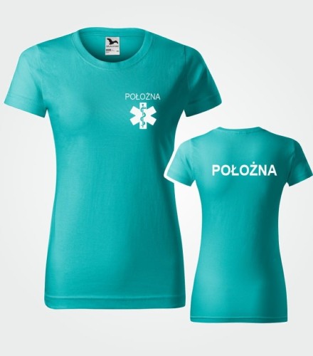 Koszulka Damska Położna 160g - Basic