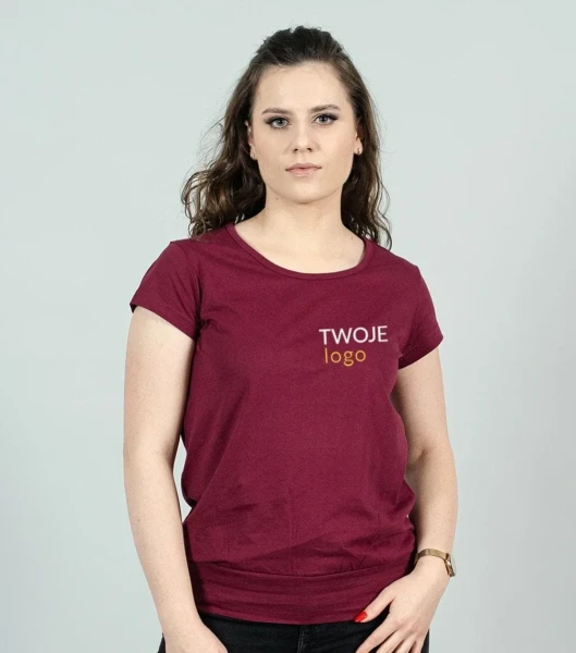 Koszulka Damska T-shirt City Z Własnym Nadrukiem