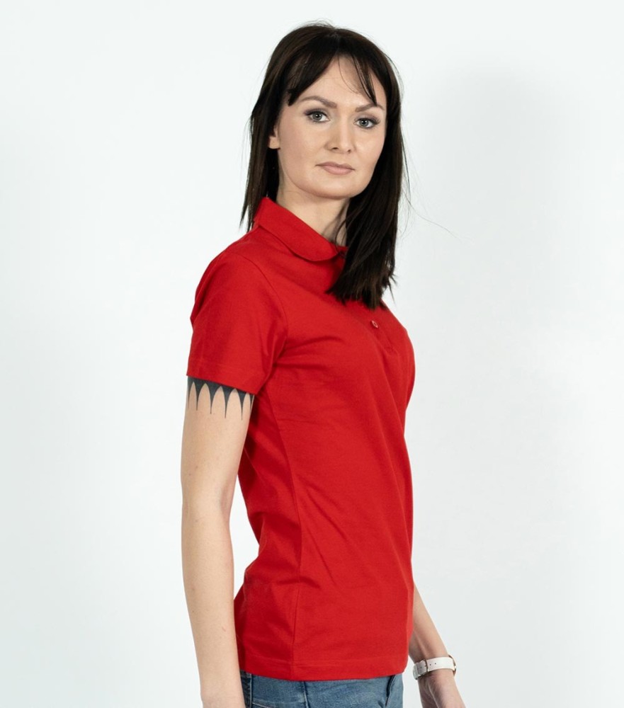 Koszulka Damska Polo Single J. Z Własnym Nadrukiem
