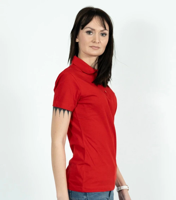 Koszulka Damska Polo Single J. Z Własnym Nadrukiem
