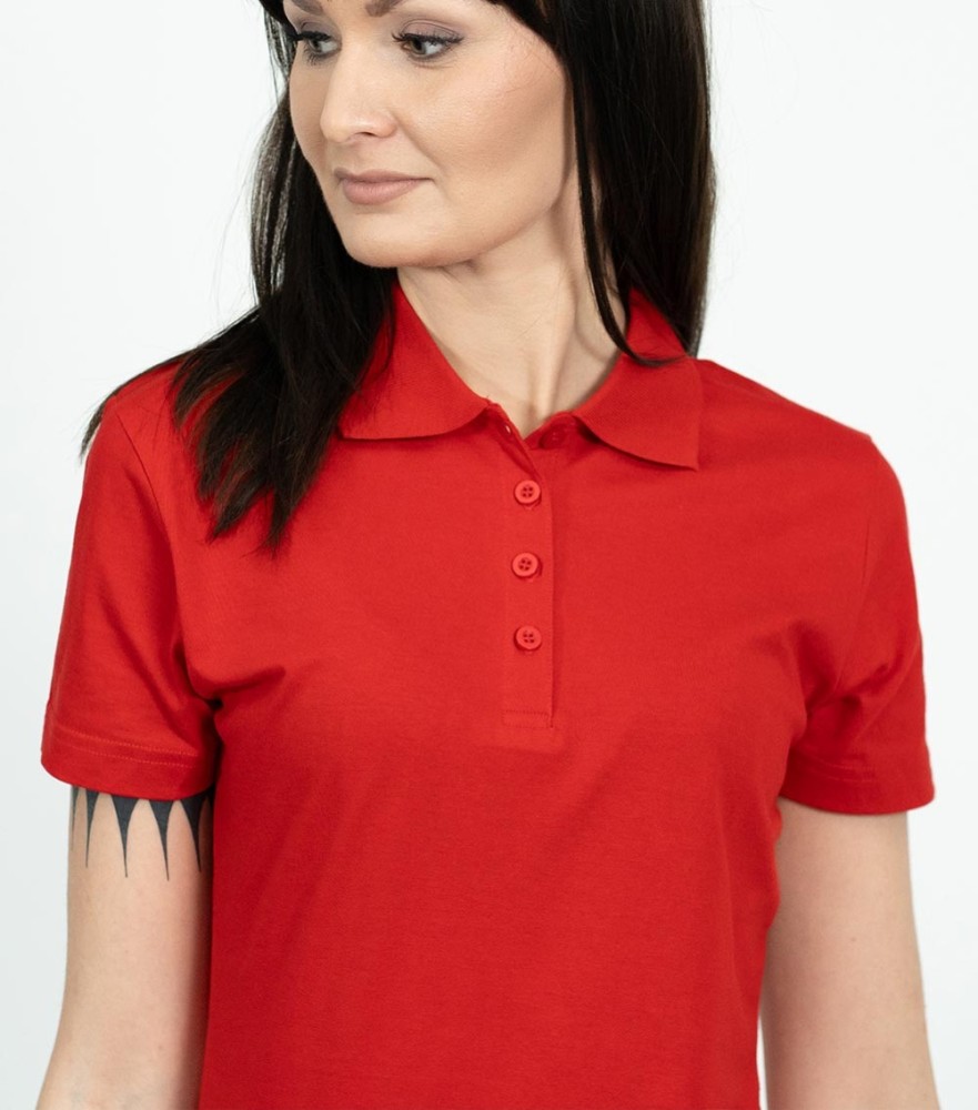 Koszulka Damska Polo Single J. Z Własnym Nadrukiem