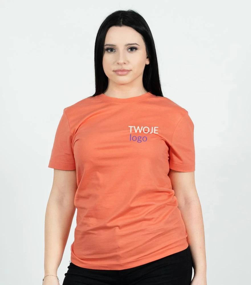Koszulka Unisex T-shirt z Własnym Nadrukiem 200g - Heavy New