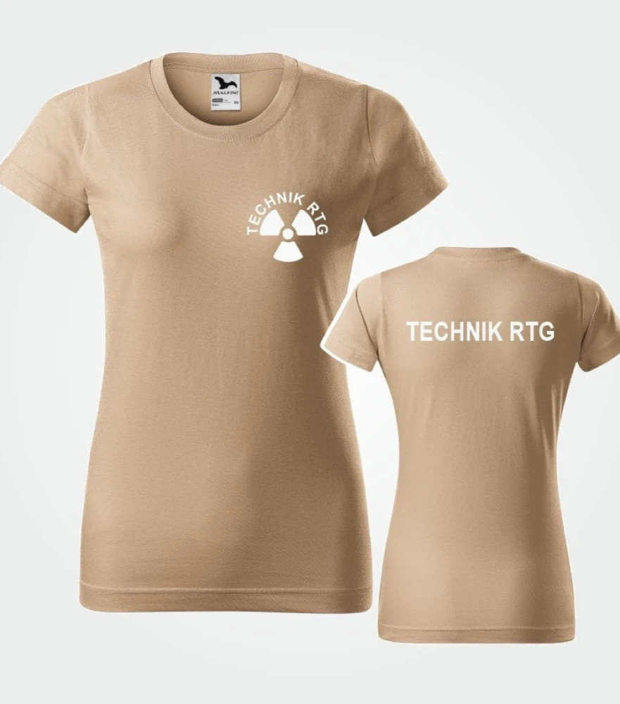 Koszulka Damska Medyczna Technik RTG