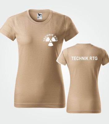 Koszulka Damska Technik RTG 160g - Basic