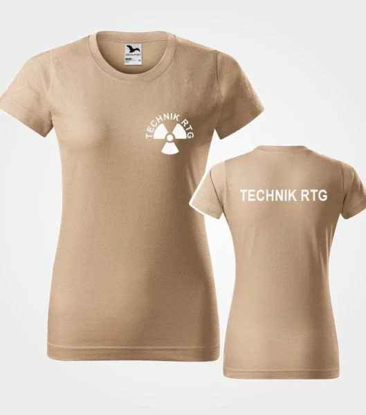 Koszulka Damska Medyczna Technik RTG