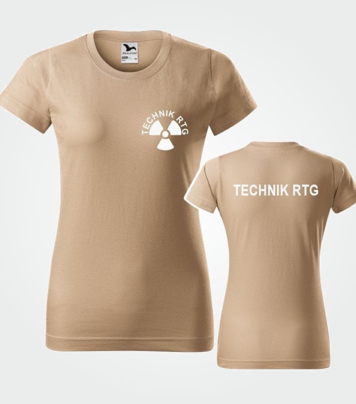 Koszulka Damska Medyczna Technik RTG
