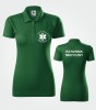 Koszulka Polo Damska Ratownik Medyczny 180g - Single J.