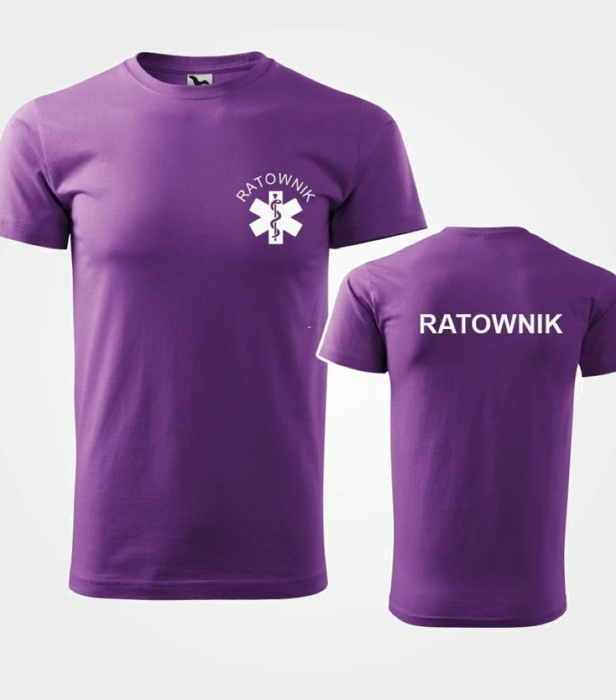 Koszulka Męska Ratownik 160g - Basic
